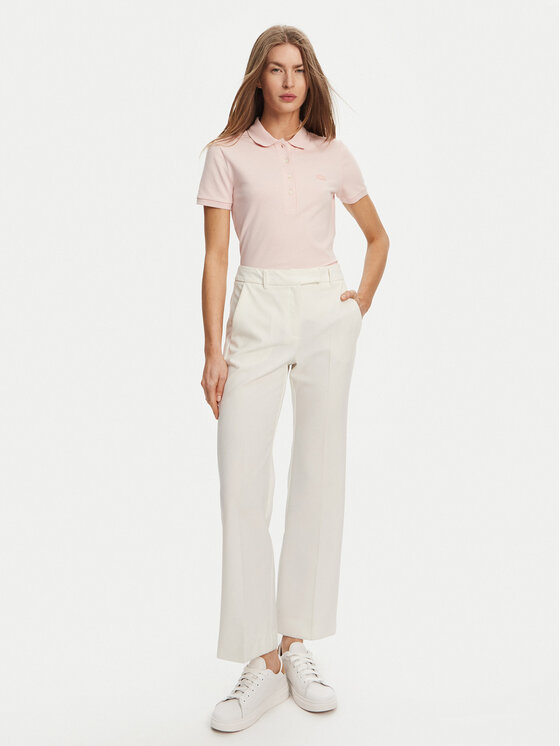 Lacoste Lacoste Поло PF5462 Рожевий Slim Fit