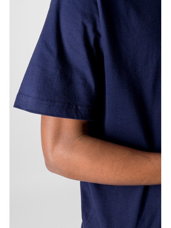 TeeShoppen TeeShoppen T-Shirt 'Oversized Collection' Niebieski Oversize
