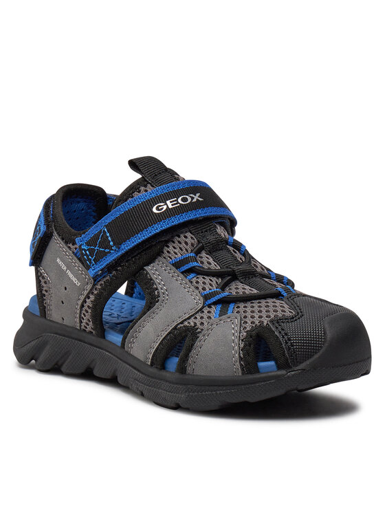 Geox Geox Sandály J Sandal Airadyum Bo J45F1F 014ME C0069 M Šedá