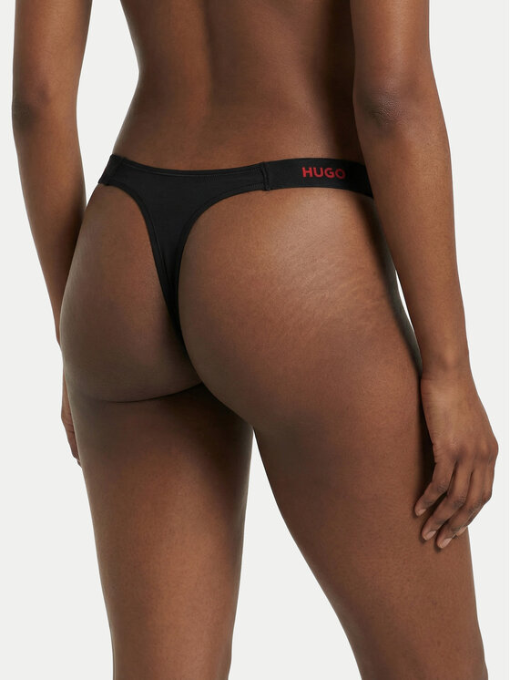 HUGO HUGO Stringi 50557094 Czarny