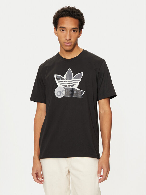 adidas T-krekls Supply Fashion IZ2588 Melns Regular Fit