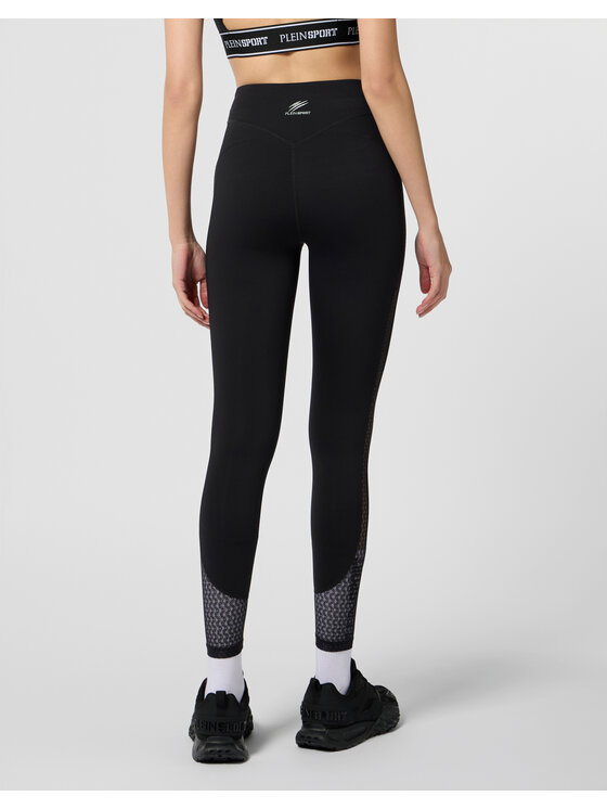 Plein Sport Plein Sport Legginsy 29195 Czarny Active Fit