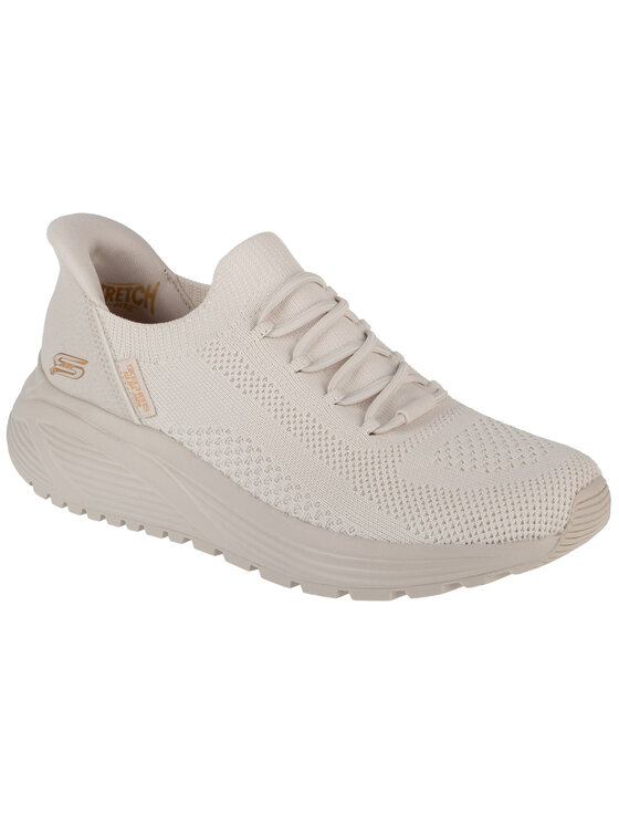 Skechers Skechers Sneakersy Skechers Slip-Ins: Bobs Sparrow 2.0 - Lucky Run Biały