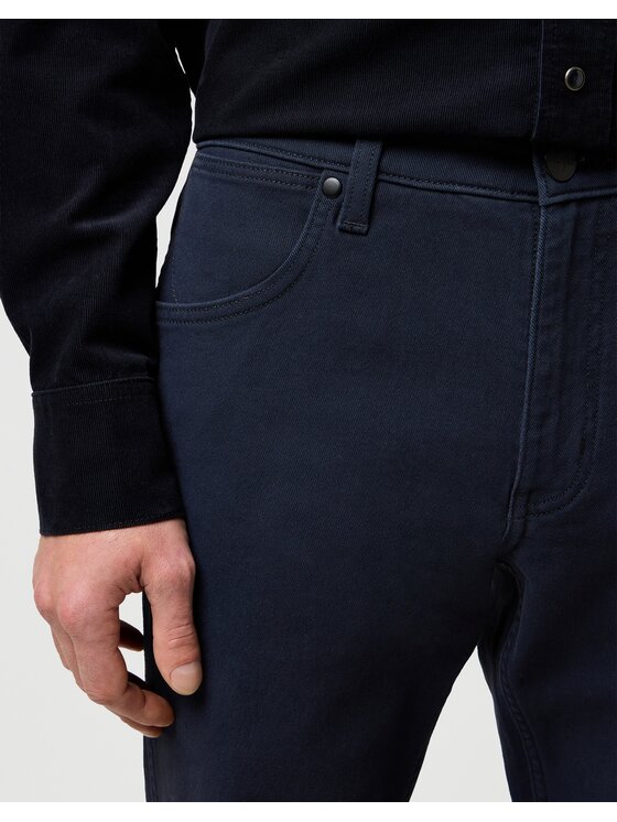 Wrangler Wrangler Jeansy GREENSBORO Granatowy Straight Leg