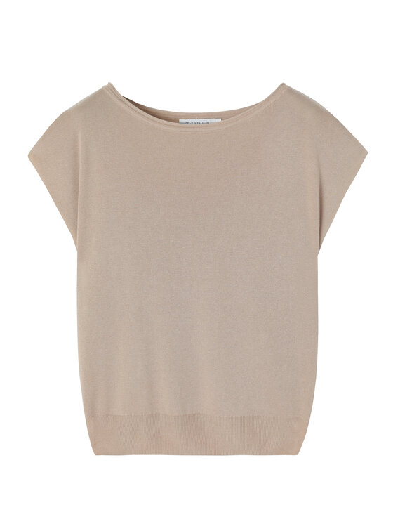 TATUUM Tatuum Sweter MOLLIA Beżowy Classic Fit