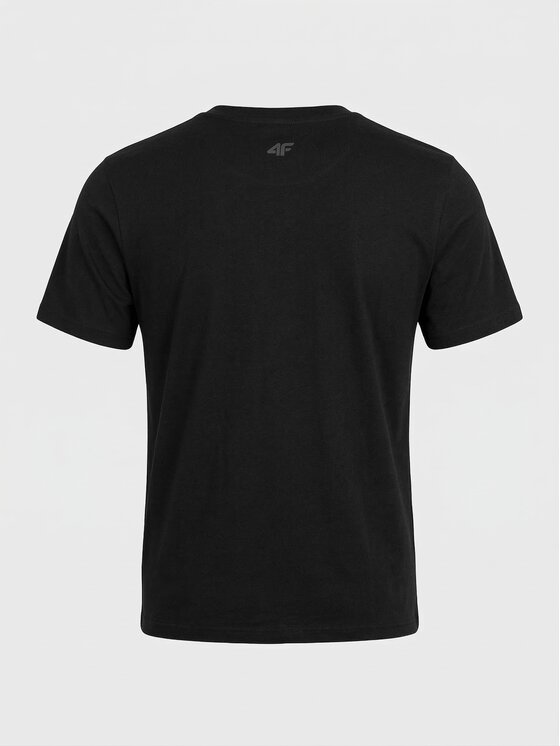4F 4F T-Shirt Z-TTSHM3947-3-D Biały Regular Fit