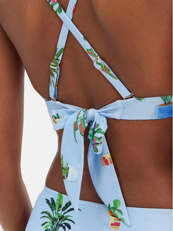 Seafolly Seafolly Bikini pezzo sopra Playa Bonita 31569MF287 Celeste