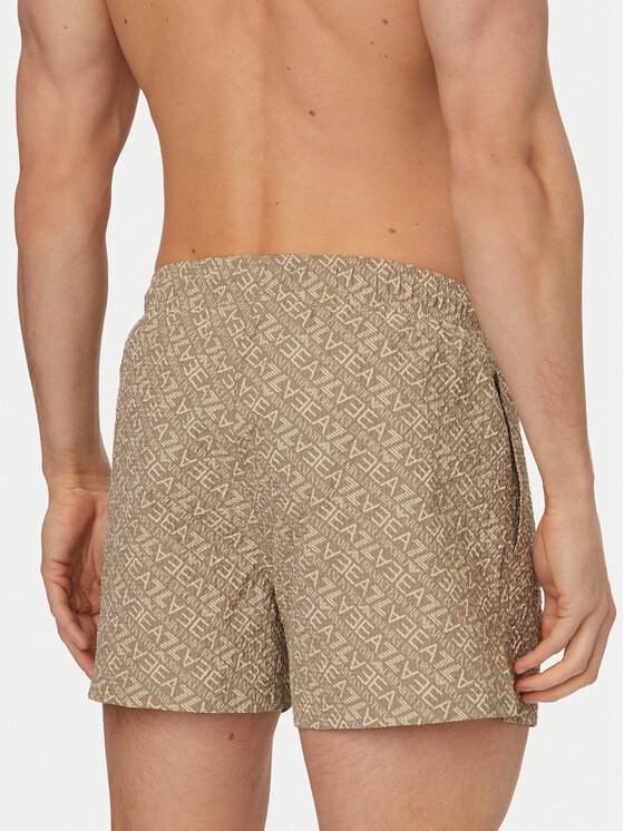 EA7 Emporio Armani EA7 Emporio Armani Úszónadrág 7M001677 AF21249 M6233 Bézs Regular Fit
