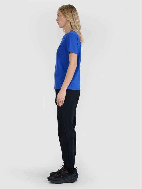 4F 4F Tričko 4FWSS25TTSHF2238-36S Modrá Oversize