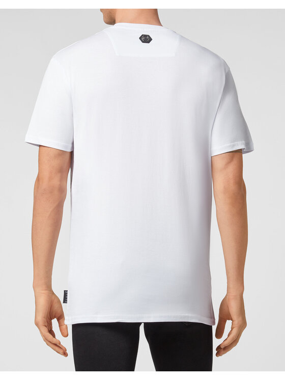 PHILIPP PLEIN PHILIPP PLEIN T-Shirt 22949 Biały Regular Fit