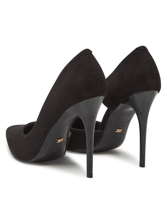 DeeZee DeeZee Pantofi cu toc subțire DZ0024 Negru