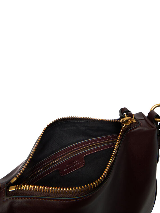 PINKO PINKO Geantă Hobo Zip Around Mini Ai 25-26 PLTT 105332 A0QO Vișiniu
