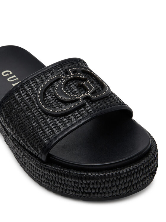 Guess Guess Шльопанці FLJLNY FAB19 Чорний