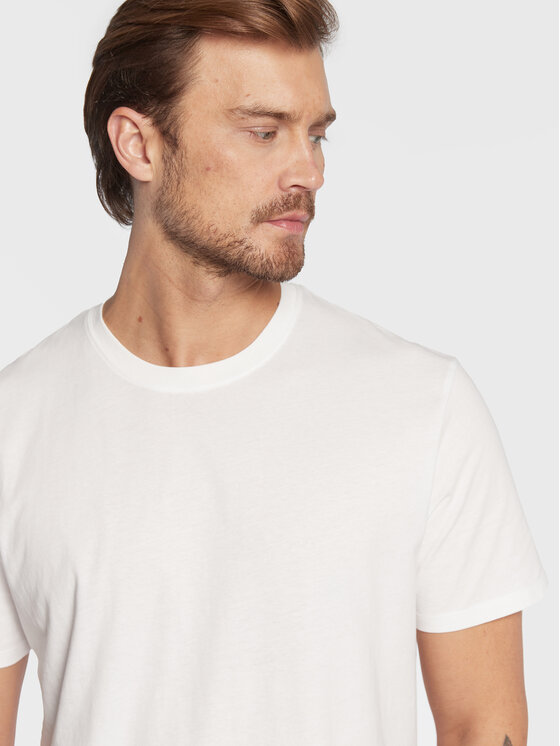 Wrangler Wrangler Komplet 2 t-shirtów W1G9DH989 112321454 Biały Regular Fit