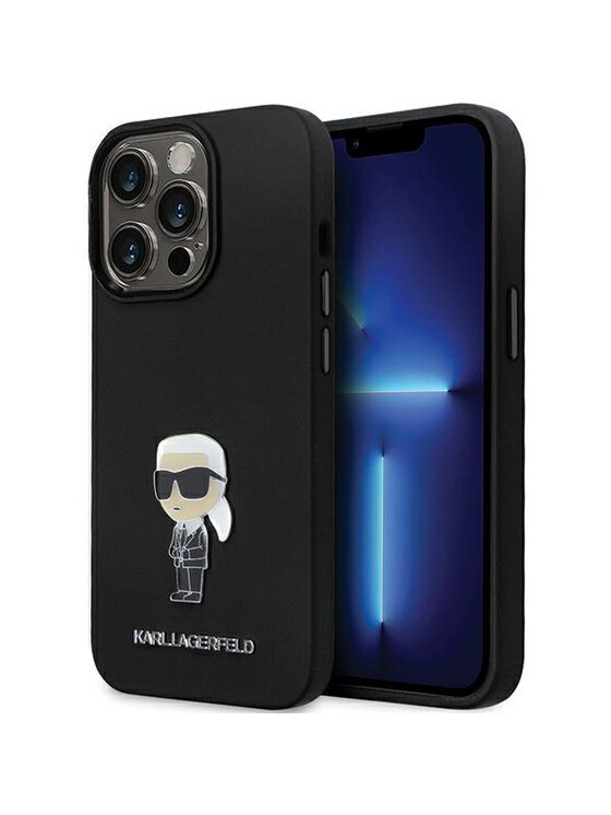 Etui na telefon KARL LAGERFELD, Czarne, iPhone 14 Pro Max