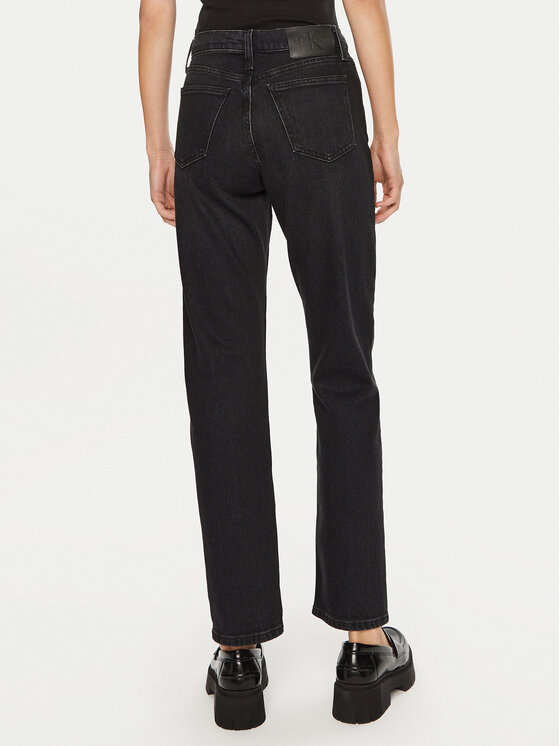 Calvin Klein Jeans Calvin Klein Jeans Jeansy J20J224895 Černá Straight Fit