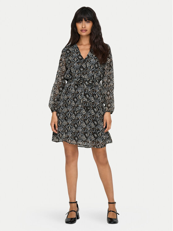 ONLY ONLY Повсякденна сукня Cera 15236376 Чорний Regular Fit