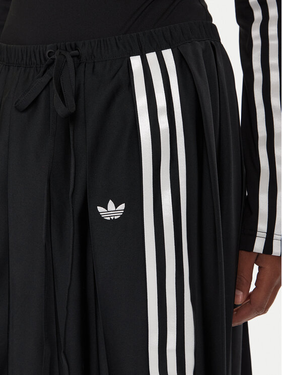 adidas adidas Plisovaná sukňa Ribbon JW0114 Čierna Regular Fit