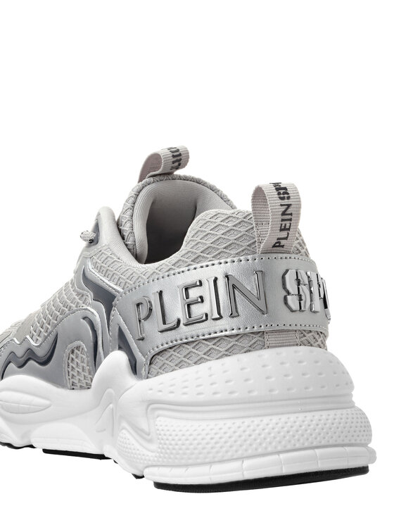 Plein Sport Plein Sport Sneakersy 25543 Srebrny