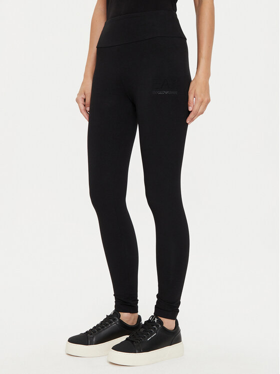 Colanți 6DTP68 TJQFZ 1200 Negru Slim Fit