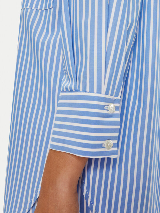 ViCOLO ViCOLO Srajca TB2750 Modra Oversize