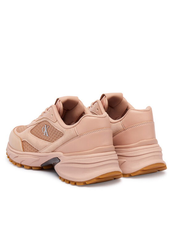 Calvin Klein Calvin Klein Sneakersy Hike Runner Mesh Mix Ck YW0YW01994 Oranžová