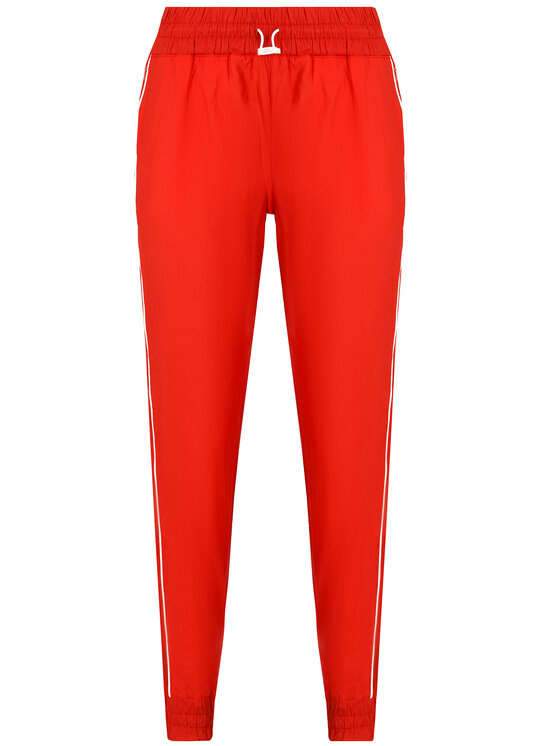Patrizia Pepe Pantaloni da tuta 2P1145/A3MG-R626 Rosso Regular Fit •  Modivo.it