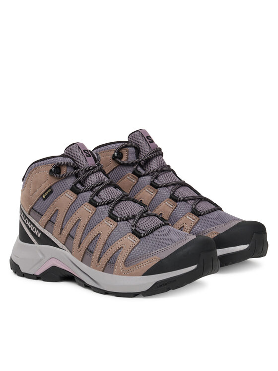Salomon Salomon Trekking čevlji X-Adventure Recon Mid Gore-Tex L47753400 Vijolična