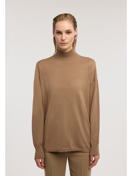 Trussardi Trussardi Sweter M7336001123N041 Brązowy Regular Fit