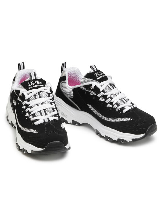 Skechers Skechers Sneakersy Roam Around 13150/BKW Czarny