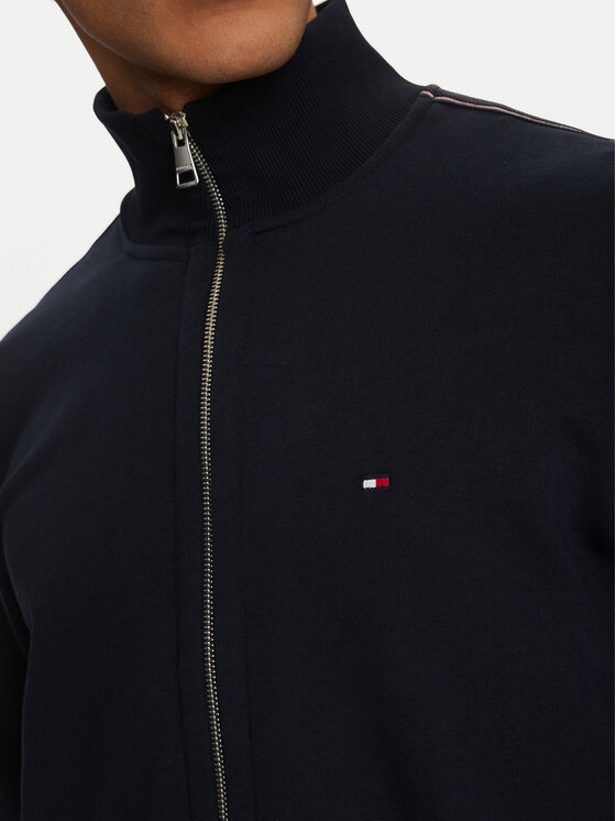 Tommy Hilfiger Tommy Hilfiger Pulóver Global Stripe MW0MW37468 Sötétkék Regular Fit