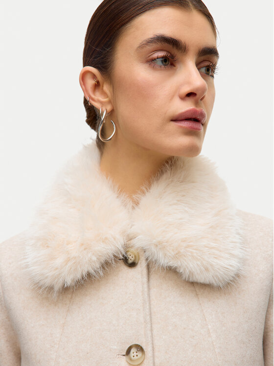 Vero Moda Vero Moda Átmeneti kabát Autumn 10331559 Bézs Regular Fit