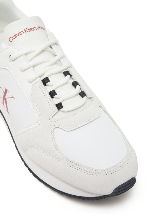 Calvin Klein Jeans Calvin Klein Jeans Сникърси Retro Sock Runner Mg YM0YM01152 Бял