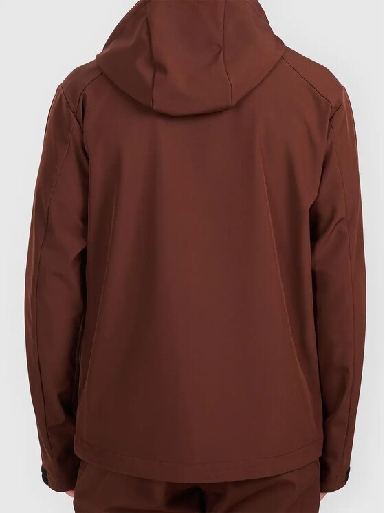 4F 4F Kurtka softshell 4FWAW26TSOFM608-60S Czerwony Regular Fit