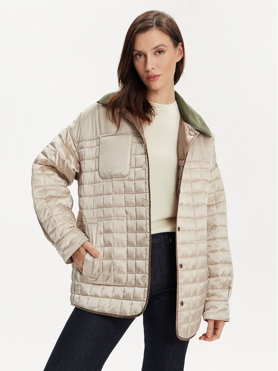 MAX&Co. MAX&Co. Geacă din puf Idria 2416481012200 Bej Relaxed Fit