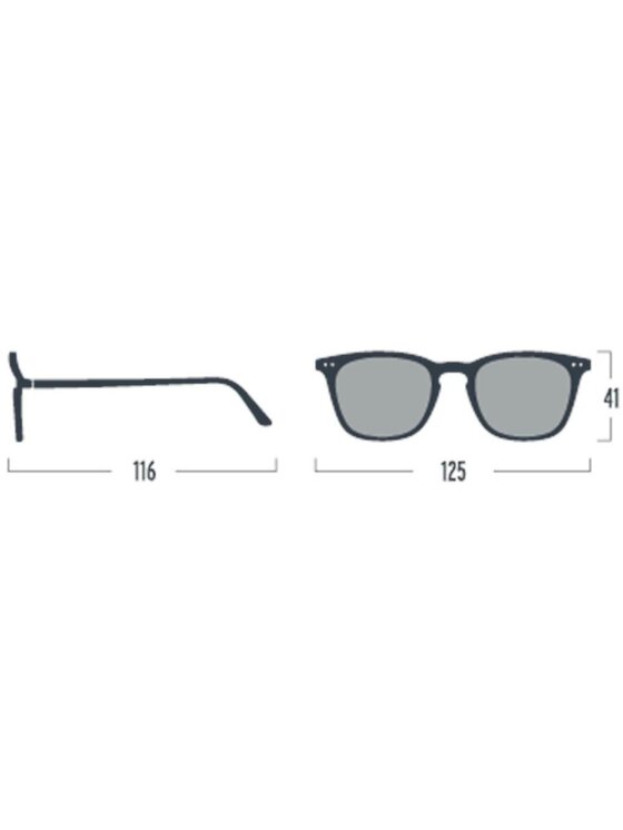 IZIPIZI IZIPIZI Okulary przeciwsłoneczne Sun Junior 5-10 lat Czarny