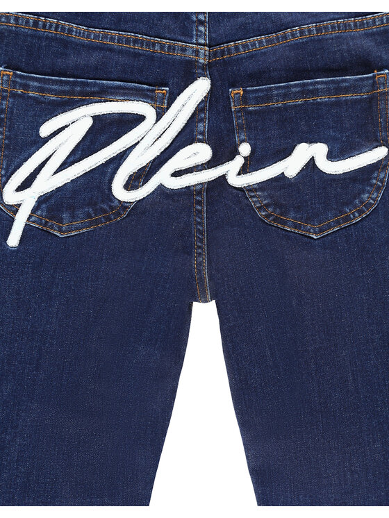 PHILIPP PLEIN PHILIPP PLEIN Jeansy 1645 Błękitny Straight Fit