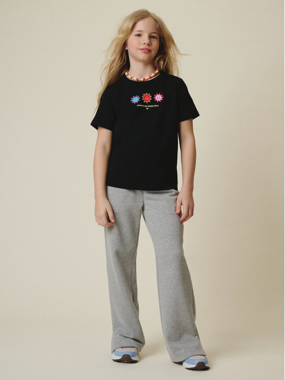 4F 4F T-Shirt MOVE OUTSIDE Czarny Regular Fit
