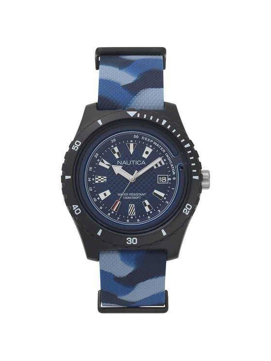 Nautica Nautica Zegarek NAPSRF004 Niebieski
