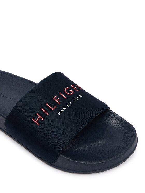 Tommy Hilfiger Tommy Hilfiger Šlepetės Hilifger Neoprene Pool Slide FM0FM05898 Tamsiai mėlyna