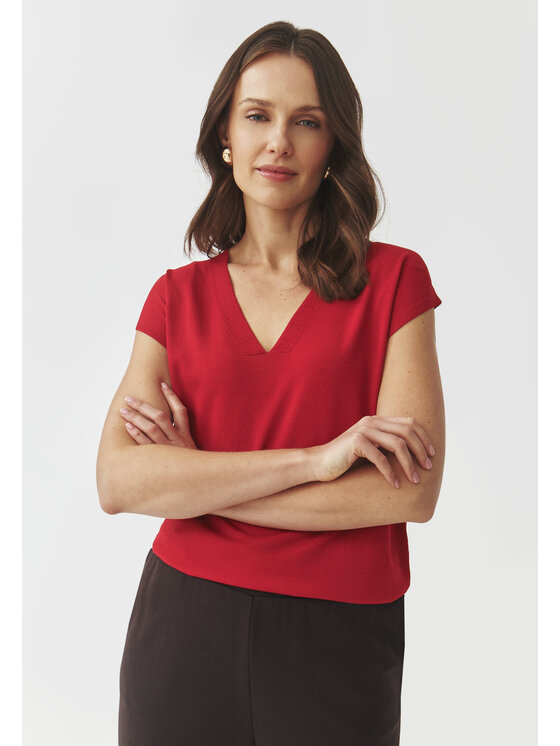TATUUM TATUUM Halenka ITO 1 Červená Slim Fit