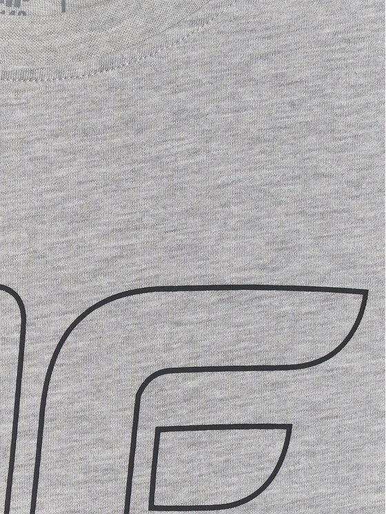 4F 4F T-Shirt BASIC+ Szary Regular Fit