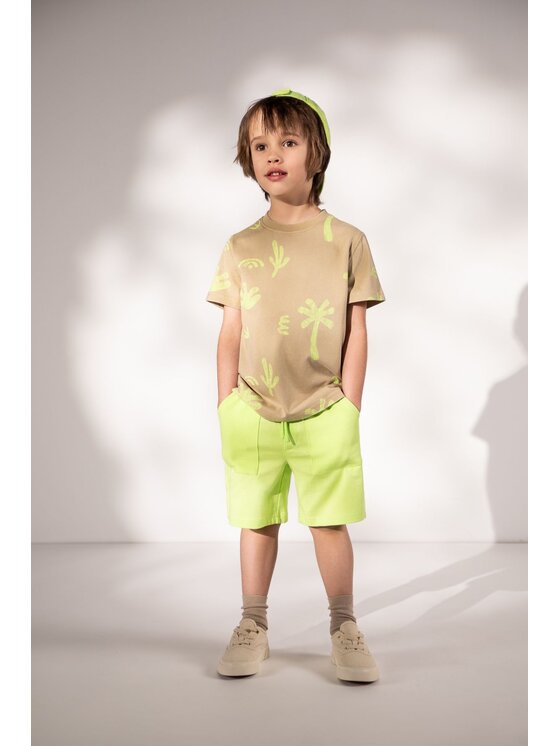 Coccodrillo Coccodrillo T-Shirt WC6143203TBK-002 Béžová Regular Fit