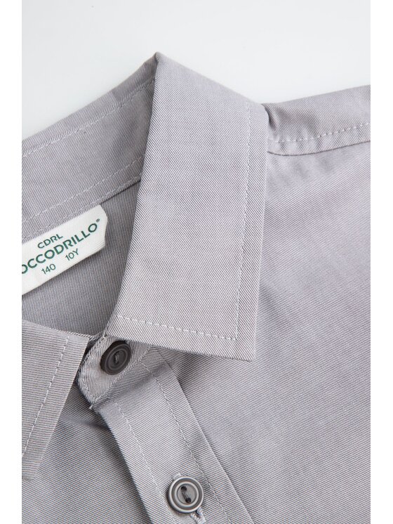 Coccodrillo Coccodrillo Košile ZC5136103EJB-019 Šedá Regular Fit