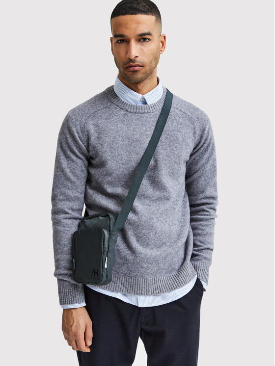 Selected Homme Selected Homme Džemper New Coban 16079780 Siva Regular Fit