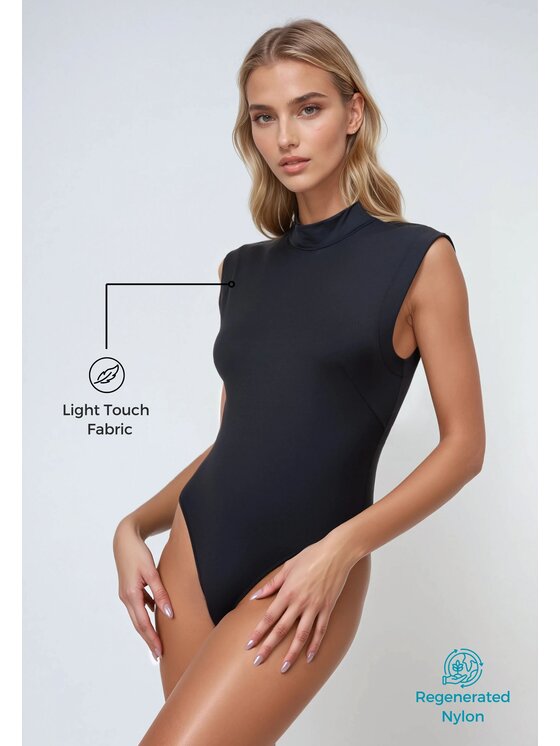 Flavia Valentini Flavia Valentini Legginsy 316 Czarny Compression Fit