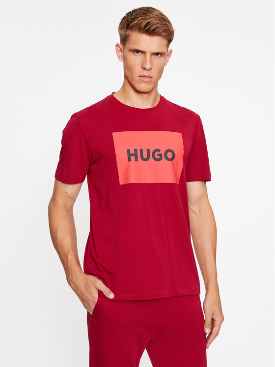 Hugo Tricou Dulive222 50467952 Roșu Regular Fit