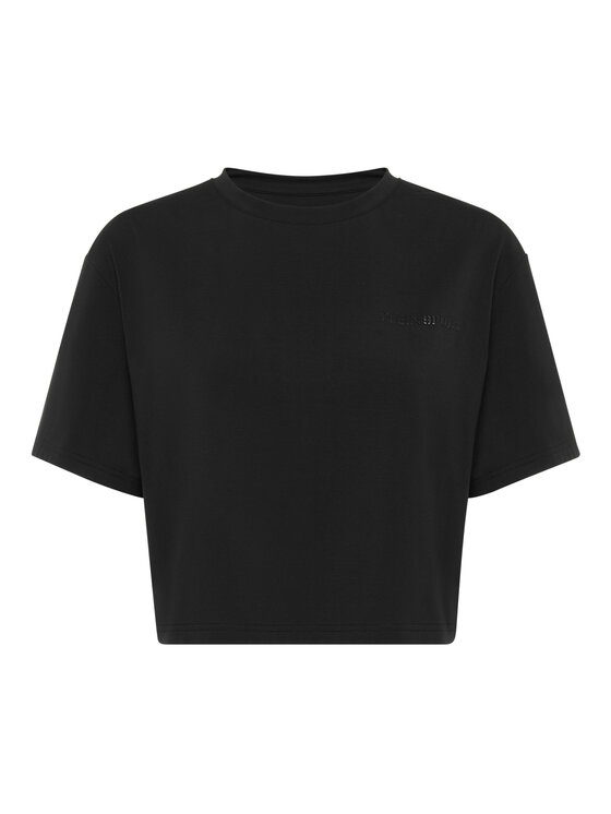 Plein Sport Plein Sport T-Shirt 10175 Czarny Regular Fit