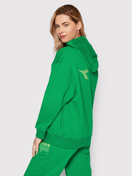 Felpa diadora verde shop