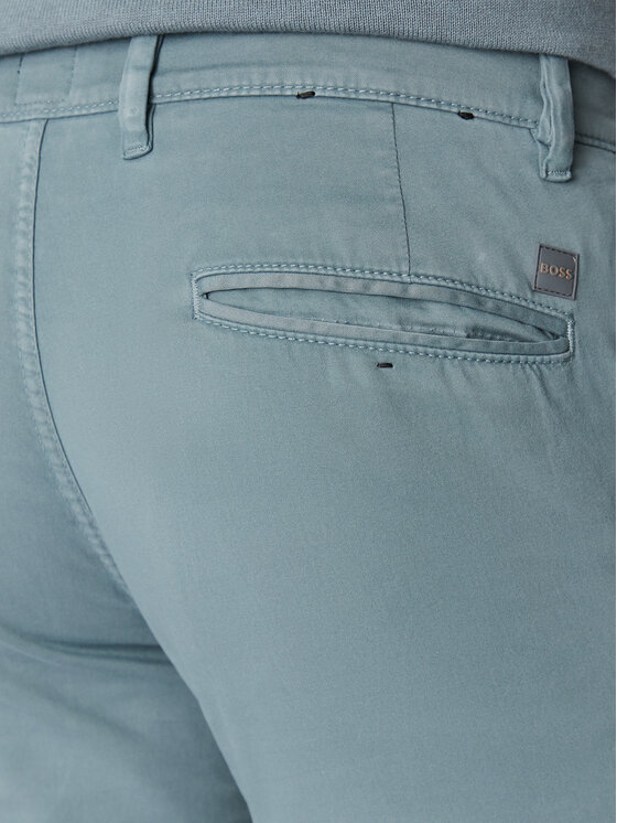 Boss Boss Chino kalhoty 50470813 Modrá Slim Fit